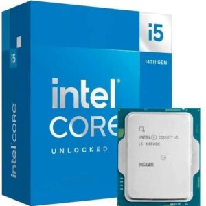 Intel Core i5 14600K (CPU Cooler Fan not Included) 3.5 GHz Upto 5.3 GHz LGA1700 Socket 14 Cores 20 Threads 24 MB Smart Cache Desktop Processor  (Silver)