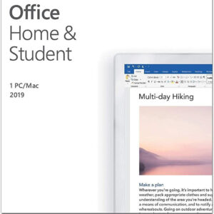 MICROSOFT Office Home & Student 2019 - One Time Purchase (1 User/PC, Lifetime Validity)