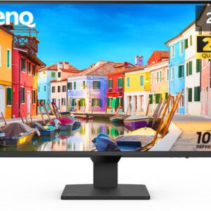 BenQ GW2790Q 68.58 cm (27 inch) Quad HD LED Backlit IPS Panel with 99% sRGB, 1500:1 CR, Eye-careU, Dual HDMI, Display Port, Bezel-Less