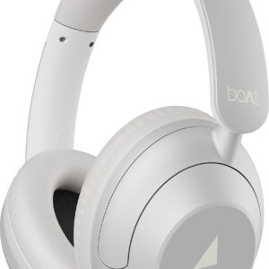 boAt Rockerz 650 Pro(2025 Launch), Touch/Swipe Controls, Dolby Audio, 80 Hrs Battery Bluetooth (Silver Frost, On the Ear)