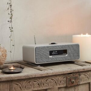 RuarkAudio R3S_R3B-SG 30 W Bluetooth Home Audio Speaker  (Soft Grey, 2.1 Channel)